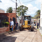 Nueva obra de asfalto en la ciudad sobre el pasaje Bicentenario
