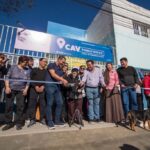 Este fin de semana el Intendente inauguró el CAV número once de la ciudad, junto a pavimentaciones integrales y cinco nuevas plazas en los barrios