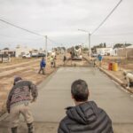El Intendente visitó el avance de las obras en el barrio Mirador del Cerro III