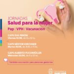 La Municipalidad organizó tres jornadas de salud para mujeres, con Pap y vacunación gratuita