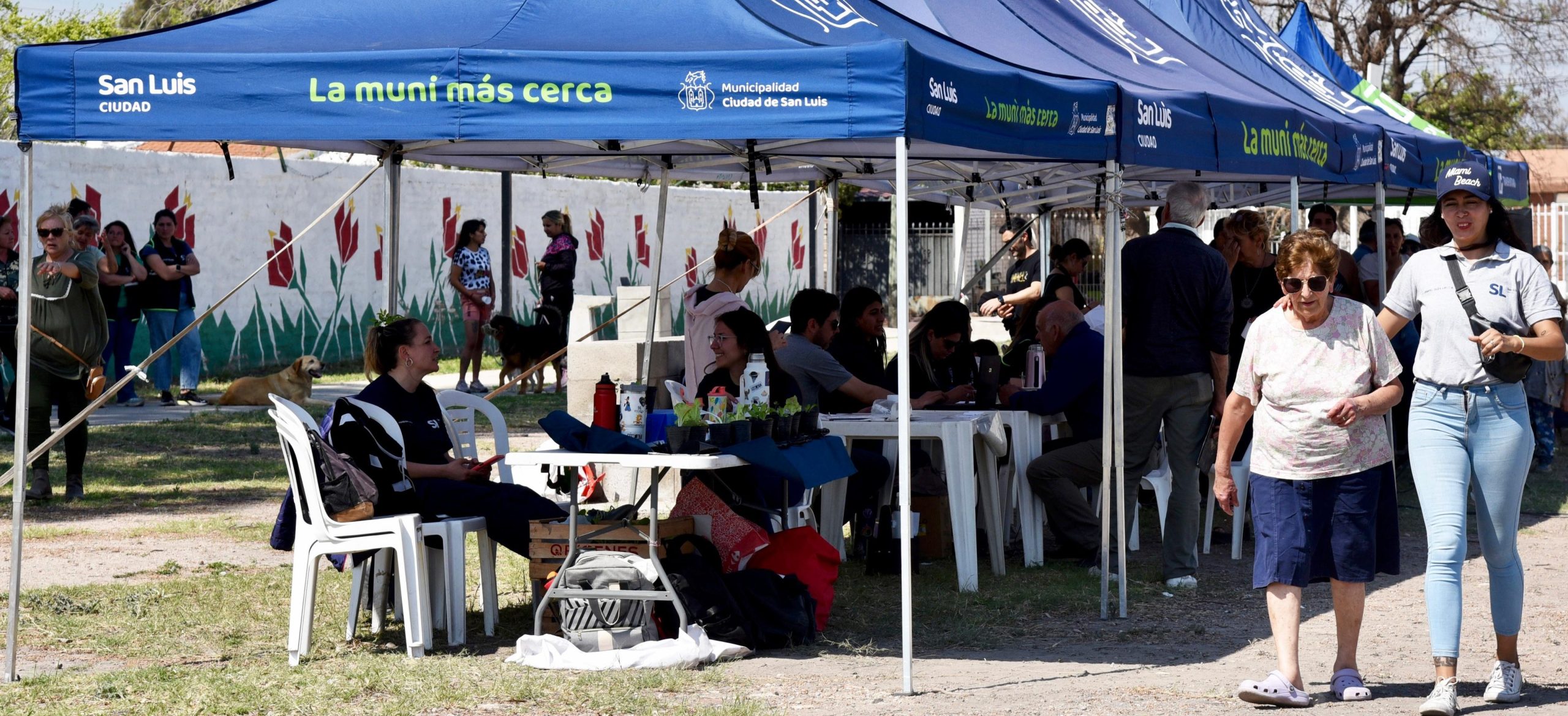 La Muni Más Cerca desplegó su operativo integral en el barrio Jardín ...