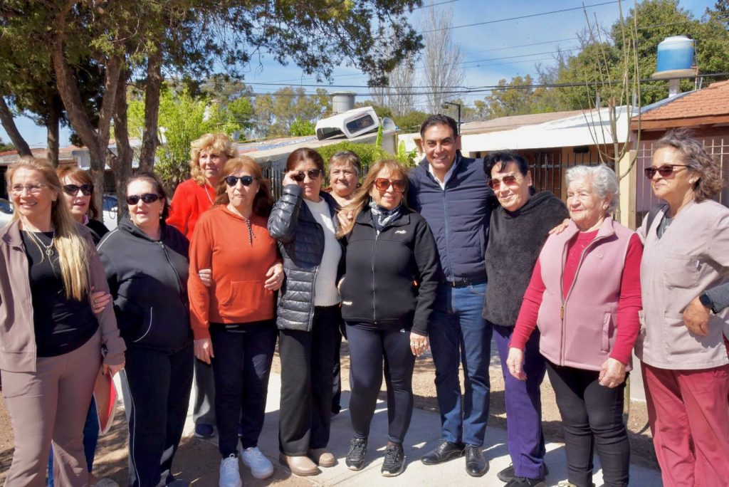 Los vecinos del AMPPyA valoraron la recuperación de la plaza Maestras Puntanas