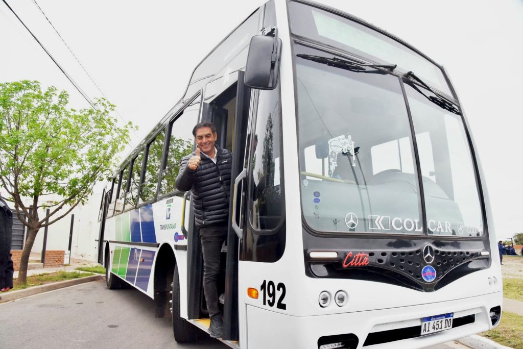 Transpuntano incorporó otras seis unidades cero kilómetro y suma 17 colectivos nuevos en diez meses