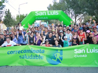 Hissa encabezó la séptima Correcaminata Saludable y destacó la importancia de incorporar hábitos saludables
