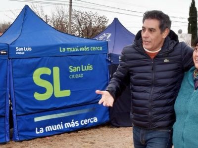 La Muni Más Cerca llegó al barrio 109 Viviendas con todos sus servicios