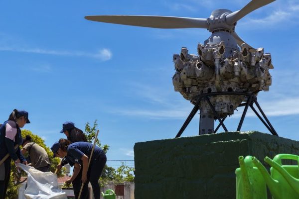 Este miércoles se inaugura la renovación de la Plaza Aeronáutica Argentina en el barrio Jubilados