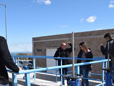 Plan Maestro del Agua: técnicos visitaron una planta potabilizadora y la de efluentes cloacales