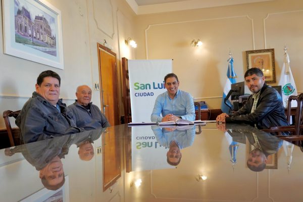 El diálogo como herramienta: el intendente Hissa se reunió con representantes gremiales