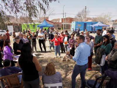 “La visita de Hissa demuestra que no aparece sólo en campaña, sino que está presente permanentemente”