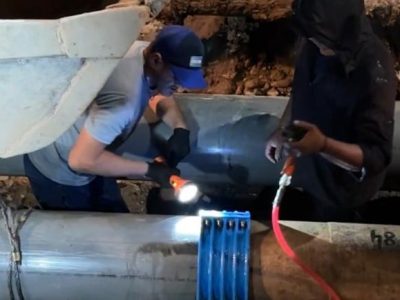 Se normalizó el servicio de agua potable en el centro de la ciudad 