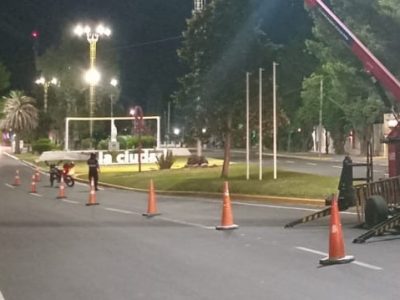 Este jueves se inaugura la repavimentación y puesta en valor integral de avenida del Fundador