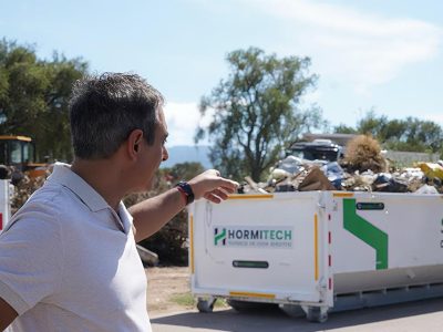 El intendente supervisó el operativo del Centro de Transferencia de Residuos en la zona norte