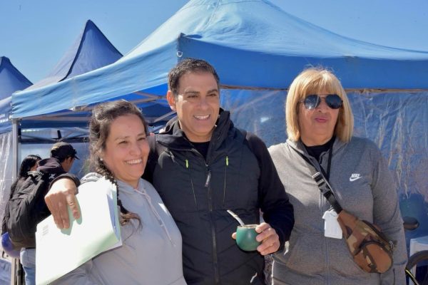 La Muni Más Cerca llegó a la zona sur y proyectan una nueva plaza para los vecinos